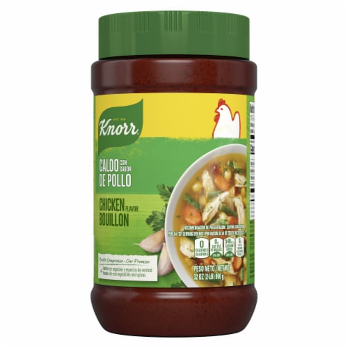 Knorr Chicken Bouillon Granulated Chicken Flavor Bouillon Perspective: left