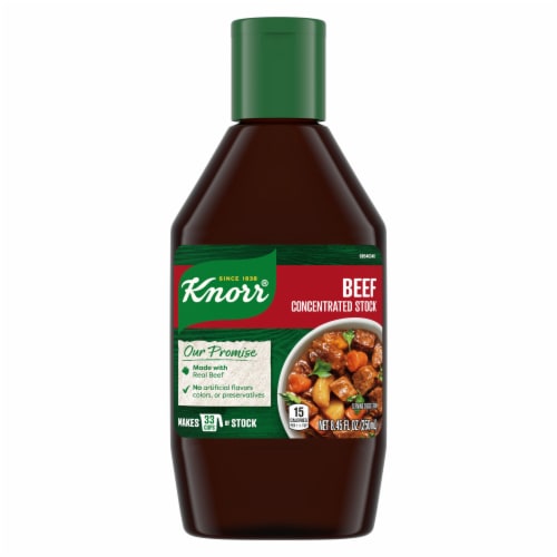 Knorr Beef Concentrated Stock Perspective: left
