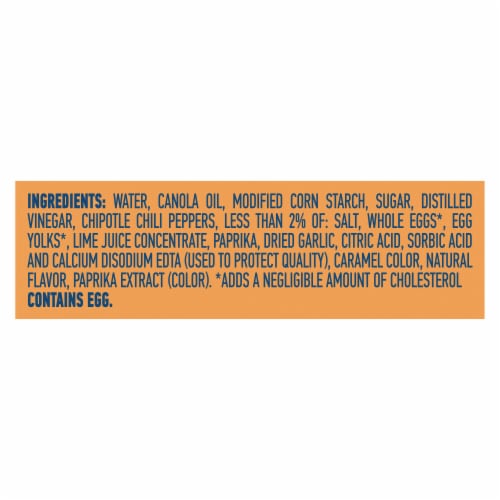 Hellmann's Mild Chipotle Mayo Perspective: left