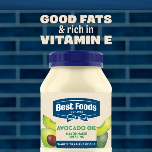 Best Foods Avocado Oil Mayo Perspective: left