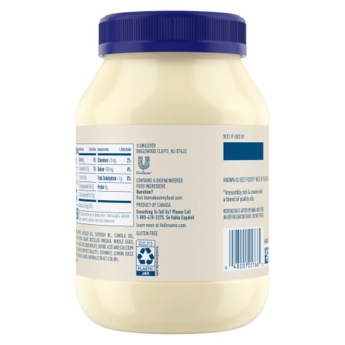Hellmann's Avocado Oil Mayo Perspective: left