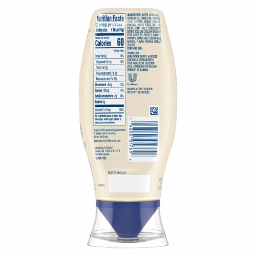 Hellmann's Avocado Oil Mayo Perspective: left