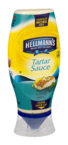 Hellmann's Tartar Sauce Squeeze Bottle Perspective: left