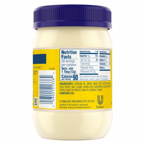 Best Foods® Real Mayonnaise Perspective: left