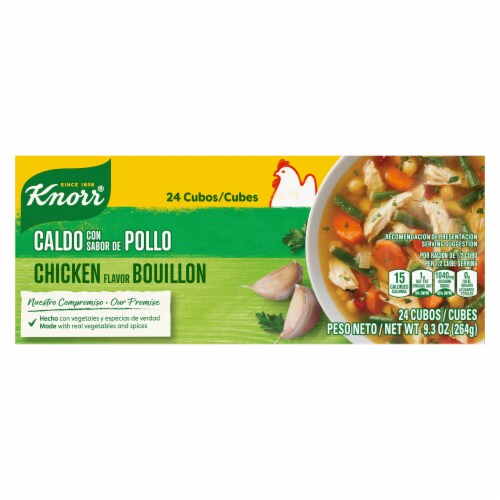 Knorr® Chicken Bouillon Cubes Perspective: left