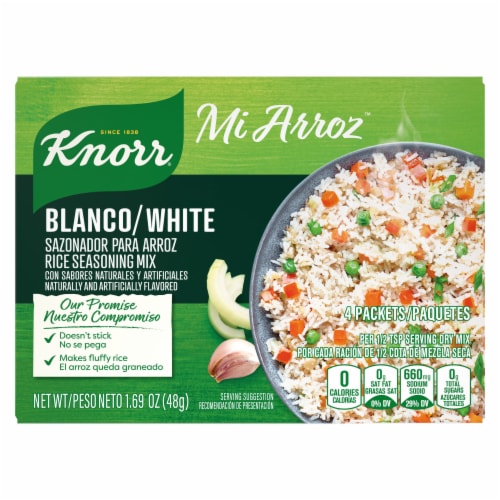 Knorr White Rice Seasoning Mix Perspective: left