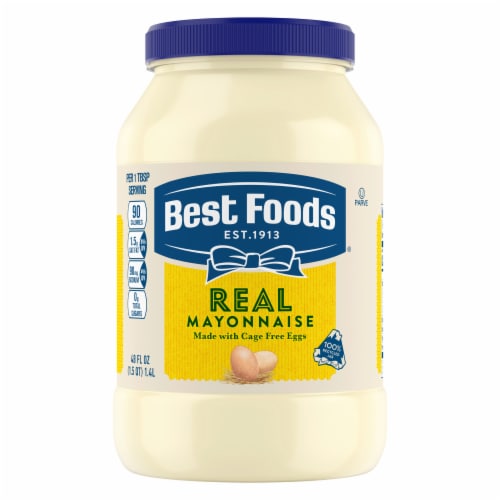 Best Foods Real Mayo Mayonnaise Perspective: left