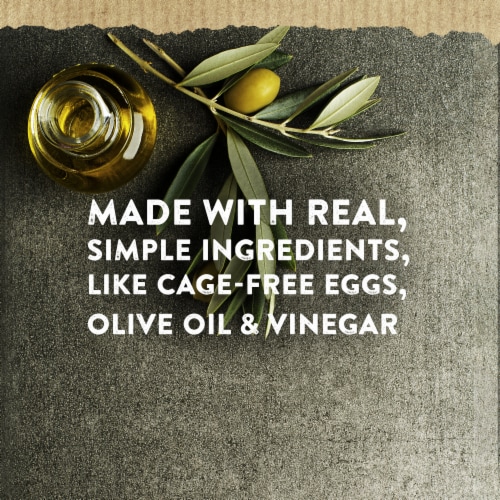 Hellmann's Olive Oil Mayonnaise Dressing Perspective: left