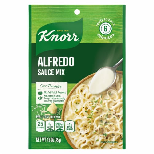 Knorr Alfredo Sauce Sauce Mix Perspective: left