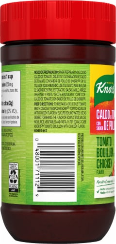 Knorr® Tomato Bouillon with Chicken Flavor Perspective: left