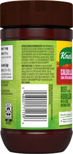 Knorr® Beef Flavor Boullion Perspective: left