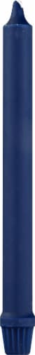 Colonial Candle® Classic Taper Candle - Indigo Blue Perspective: left