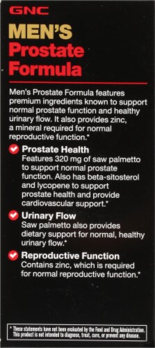 GNC Men's Prostate Formula Softgels Perspective: left