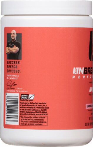 GNC Unbreakable Performance™ Unbreak-A-Berry Amino Dietary Supplement Perspective: left