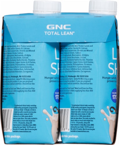 GNC Total Lean® Vanilla Bean Lean Shake™ Perspective: left