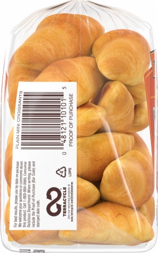 Thomas' Plain Mini Croissant Perspective: left