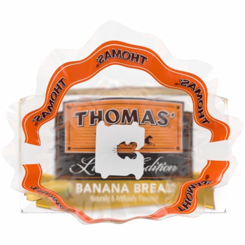 Thomas' Limited Edition Banana Bread English Muffins Perspective: left