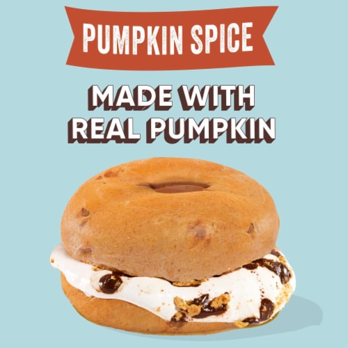 Thomas'® Pumpkin Spice Bagels Perspective: left
