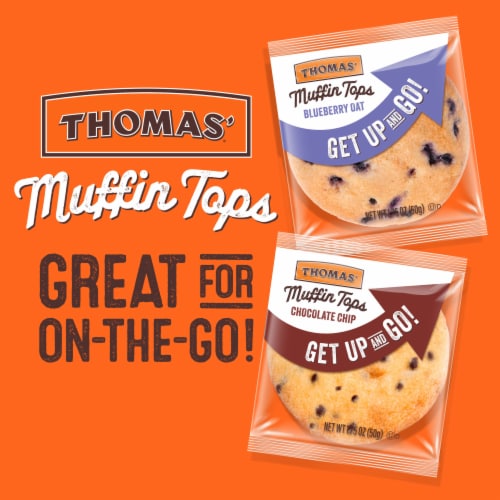 Thomas' Blueberry Oat Muffin Tops Perspective: left