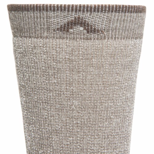 Wigwam Merino Comfort Hiker Crew Socks - Taupe Perspective: left