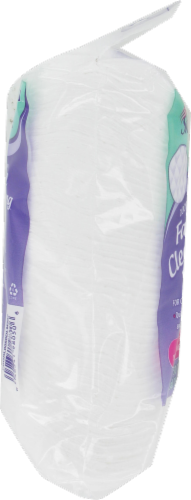 Swisspers® Cotton Facial Cleansing Pads Perspective: left