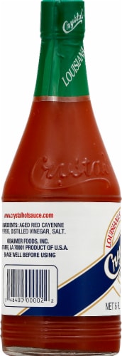 Crystal® Louisana's Pure Hot Sauce Perspective: left