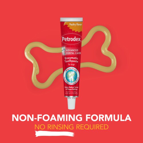 Petrodex Enzymatic Toothpaste For Dogs Perspective: left