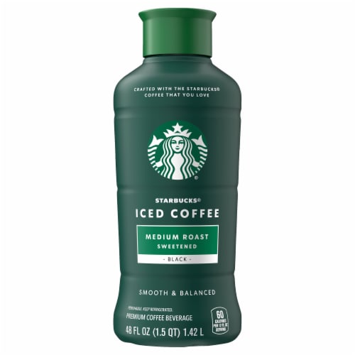 Starbucks® Medium Roast Sweetened Black Iced Coffee Perspective: left