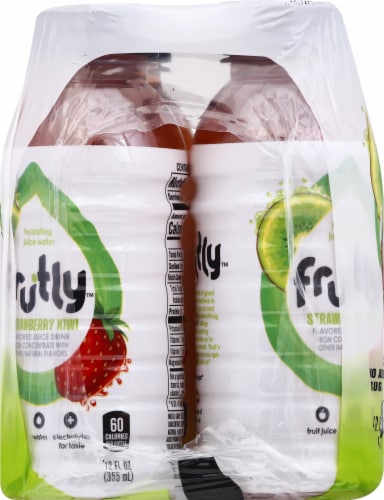 Frutly Strawberry Kiwi Hydrating Juice Water Perspective: left