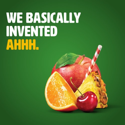 Tropicana Refreshers Fruit Punch Juice Drink With Real Fruit Juice Perspective: left