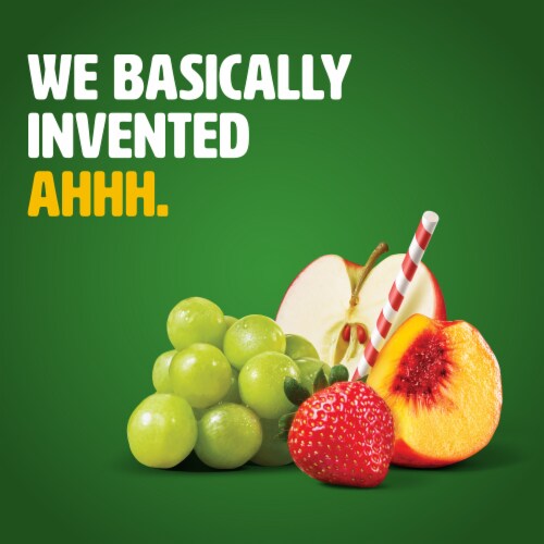 Tropicana Refreshers Strawberry Peach Juice Drink With Real Fruit Juice Perspective: left