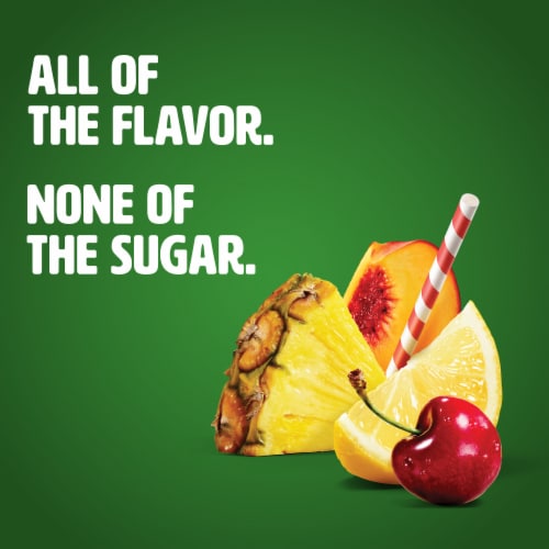 Tropicana Zero Sugar Fruit Punch Juice Drink Perspective: left