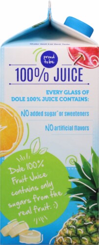Dole Pineapple Orange Juice Perspective: left