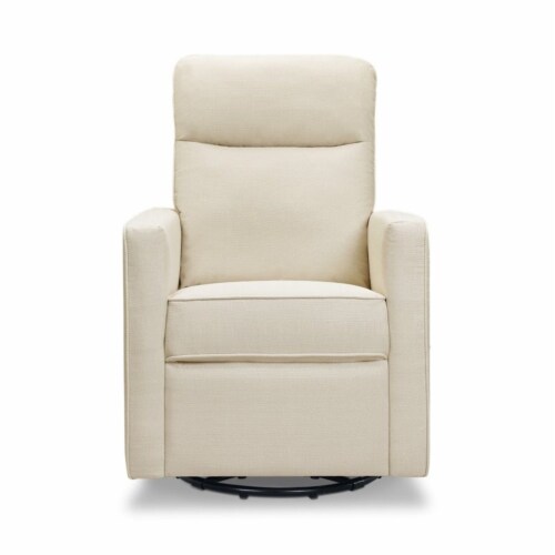 Baby Relax Rylee Tall Wingback Glider Rocker Recliner Chair, Gray