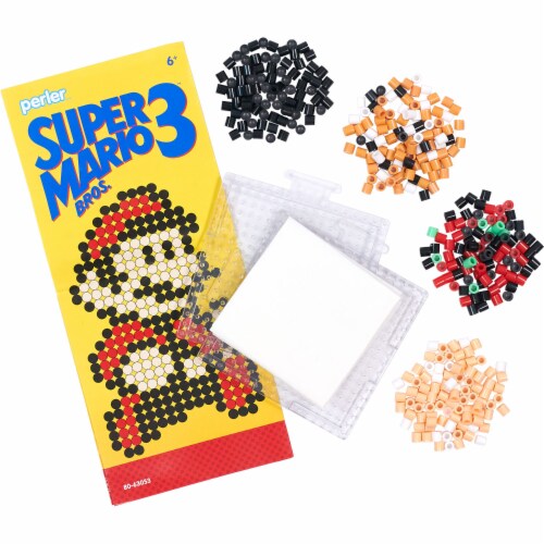 Perler Super Mario Brothers 3 Fused Bead Kit Perspective: left
