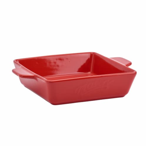 Tabletops Unlimited Mason Ceramic Bakware Set - Red Perspective: left