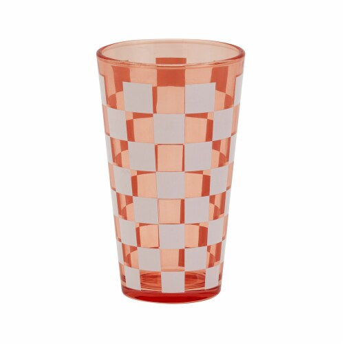 Tabletops Unlimited Gallery Checkered Highball Glasses - Assorted Perspective: left