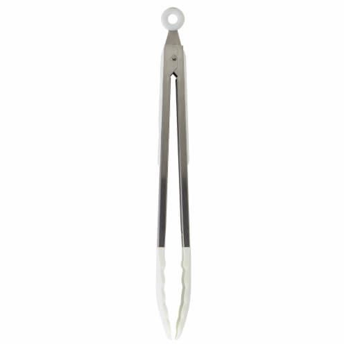 Tabletops Unlimited Mason Craft and More Stoneware and Bamboo Caffe Tub of Tools - White Perspective: left