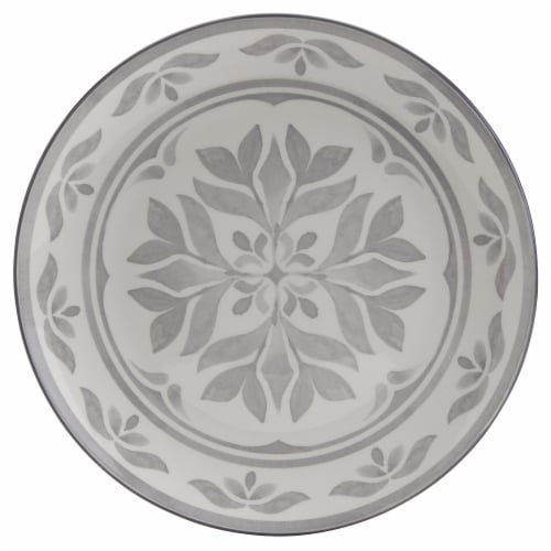 Tabletops Gallery Carrara Dinnerware Set - Gray Perspective: left