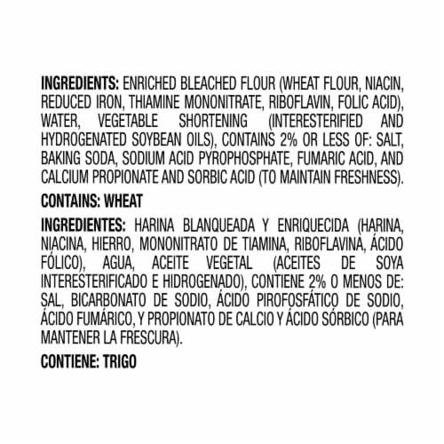 Guerrero Fresquiricas Fajita Size Flour Tortillas Perspective: left