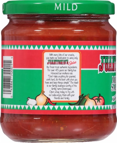 Juantonio's Mild Salsa Perspective: left
