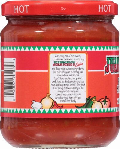 Juantonio's Hot Salsa Perspective: left