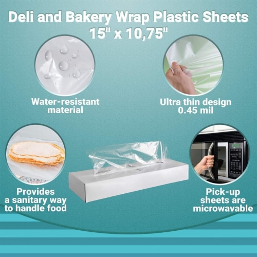 Glad ClingWrap Clear Plastic Food Wrap, 300 sq ft - Kroger