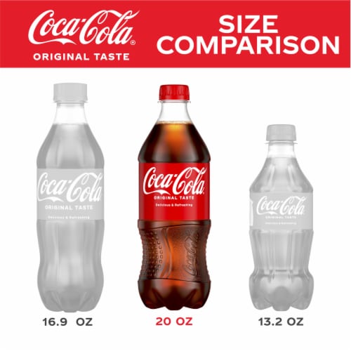 Coca-Cola® Soda Bottle Perspective: left