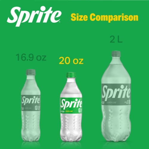 Sprite Zero Sugar Lemon Lime Soda Pop, 20 fl oz Bottle 