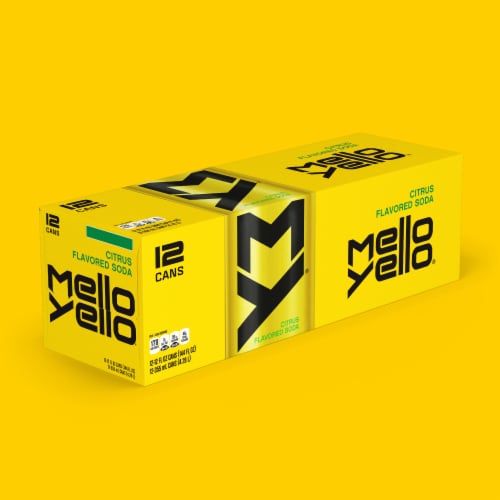 Mello Yello® Soda Cans Perspective: left
