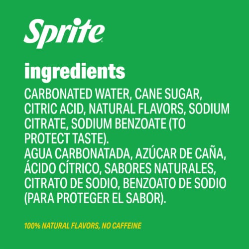 Bottle Sprite Nutrition Facts: Unveiling the Truth