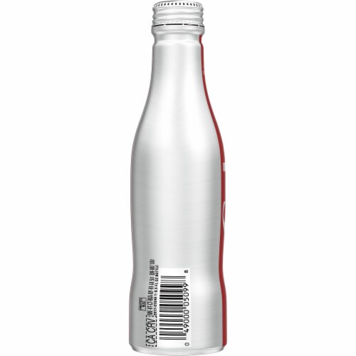 Diet Coke Cola Soda Single Bottle Perspective: left