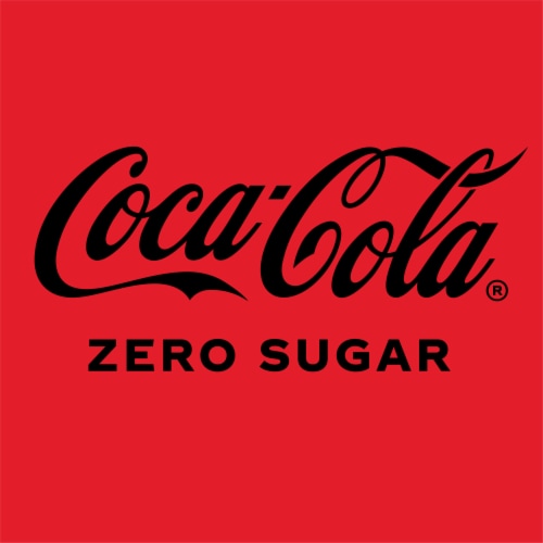 Coca-Cola Zero Sugar Soda Mini Cans Perspective: left