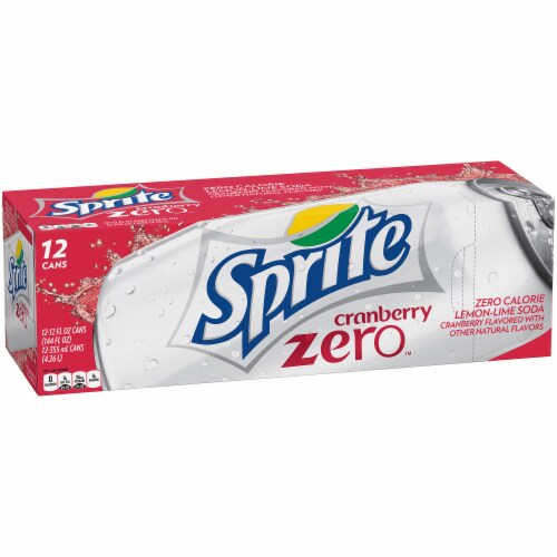 Sprite Zero Lemon-Lime Cranberry Soda Perspective: left
